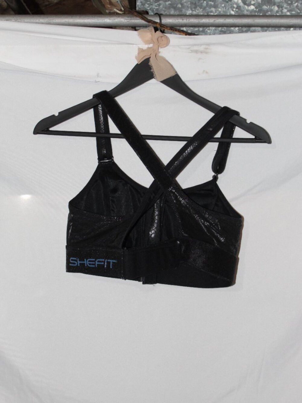 SHEFIT Black Snakeskin Ultimate High Impact Sports Bra - Picture 5 of 9